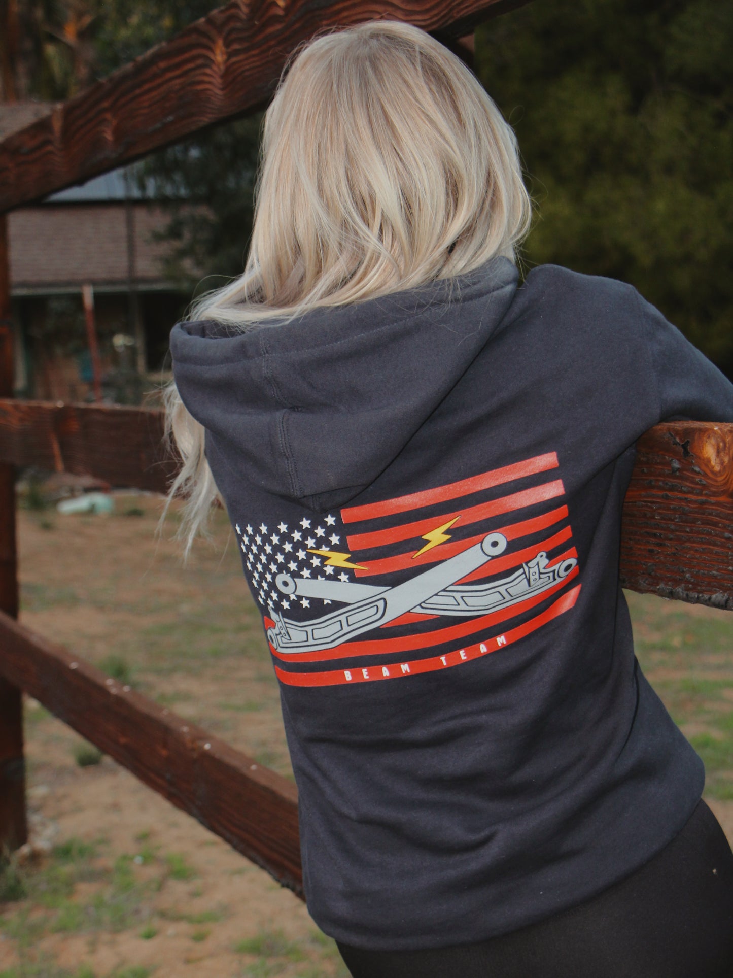 TWIN BEAM TEAM HOODIE